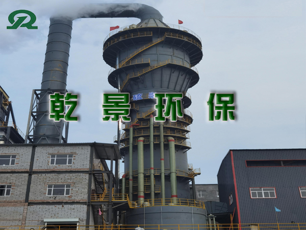 金秋公司90㎡烧结机配套脱硫.湿电除尘器